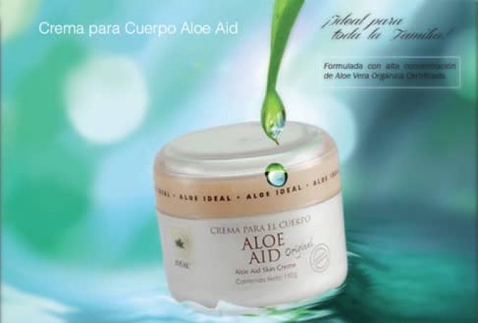 Aloe Aid Original, es auxiliar en problemas comunes de la piel para toda la familia