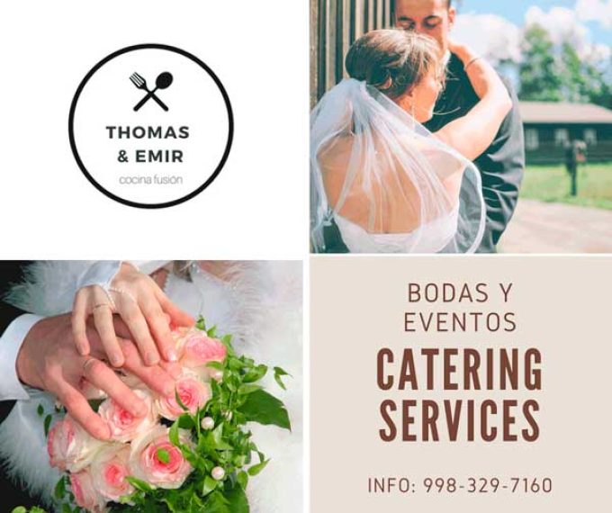 Servicio de Catering y banquetes Thomas &#038; Emir