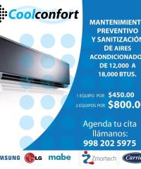 servicio de aire acondicionado en Cancun coolconfort