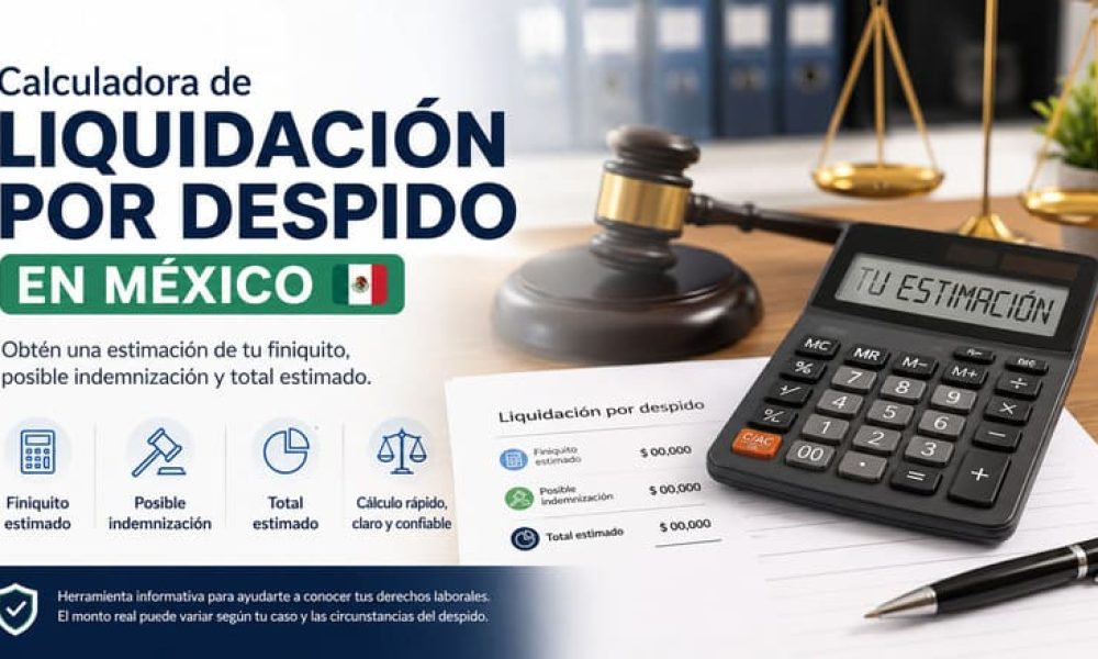 Calculadora de liquidación por despido en México