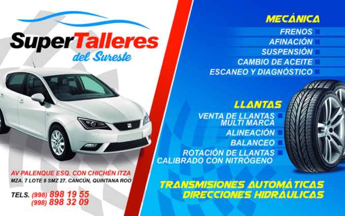 Taller Mecanico en Cancun El Sureste