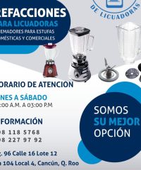 Refaccionaria Hospital de Licuadoras Cancun