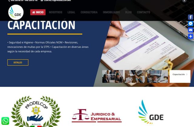 Pagina web informativa